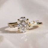Lab Grown Diamond Solitaire Engagement Ring 14kt Rose Gold Jewelry