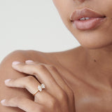 14kt Solid Gold Lab Diamond Ring, Engagement Jewelry