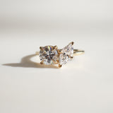 14kt Solid Gold Lab Diamond Ring, Engagement Jewelry
