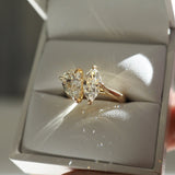 14kt Solid Gold Lab Grown Diamond Solitaire Rings