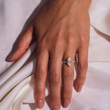 14kt Solid Gold Lab Grown Marquise Solitaire Diamond Rings