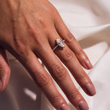 14kt Solid Gold Lab Grown Marquise Solitaire Diamond Rings