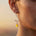 Elegant Spiral Teardrop Yellow Sapphire Diamond Drop Earrings - GeumJewels