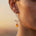 Elegant Spiral Teardrop Citrine Diamond Drop Earrings - GeumJewels