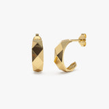 14k Gold Statement Earring - GeumJewels