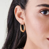 14k Layered Gold Earrings - GeumJewels
