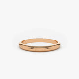 14k Classic Dome 2MM Band - GeumJewels