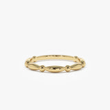 14K Cute Bead Stacking Band - GeumJewels