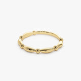 14K Cute Bead Stacking Band - GeumJewels