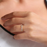 14K Gold Eternity Diamond Wedding Band - GeumJewels