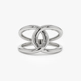 14k Gold Infinity Knot Ring - GeumJewels