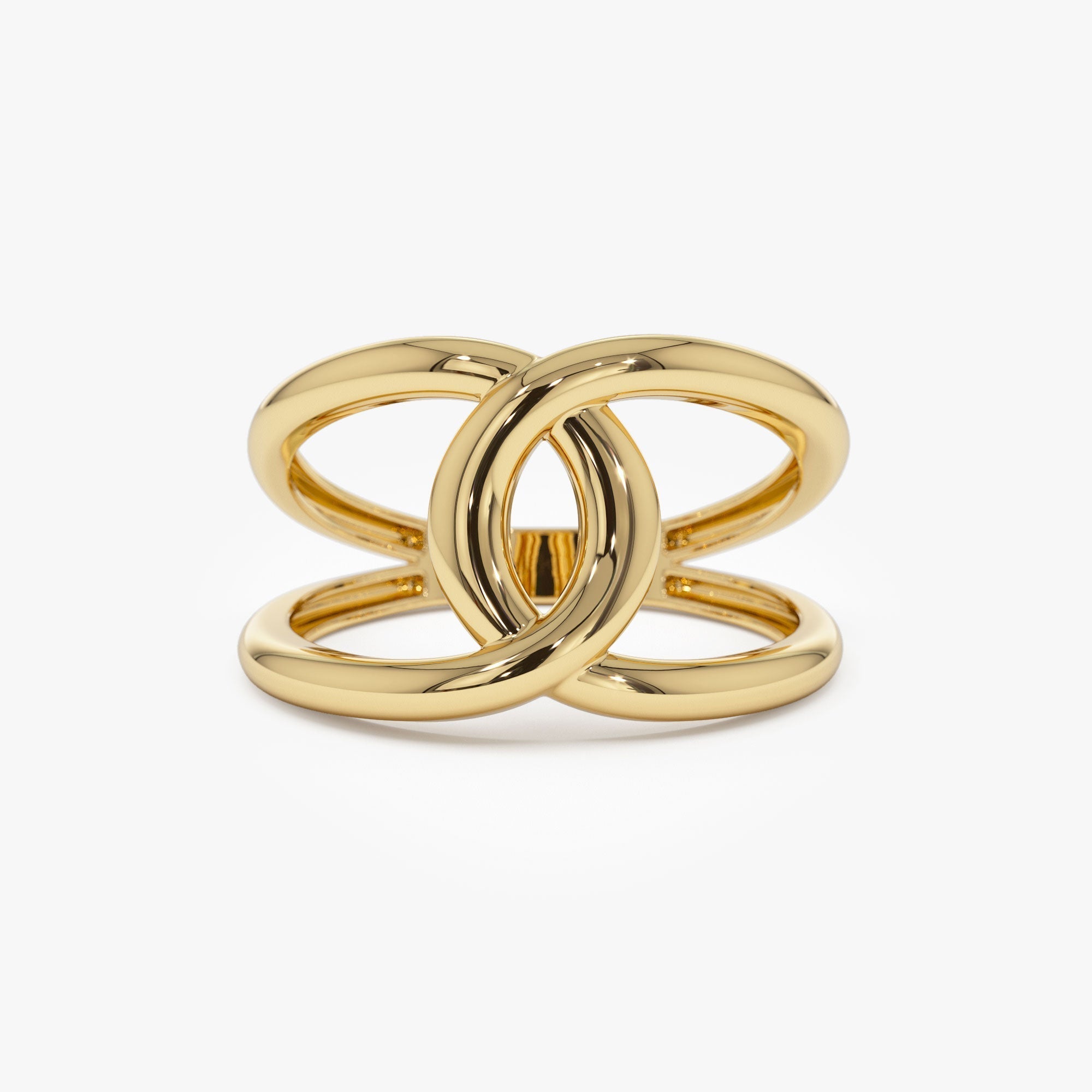 14k Gold Infinity Knot Ring - GeumJewels