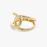 14k Gold Infinity Knot Ring - GeumJewels