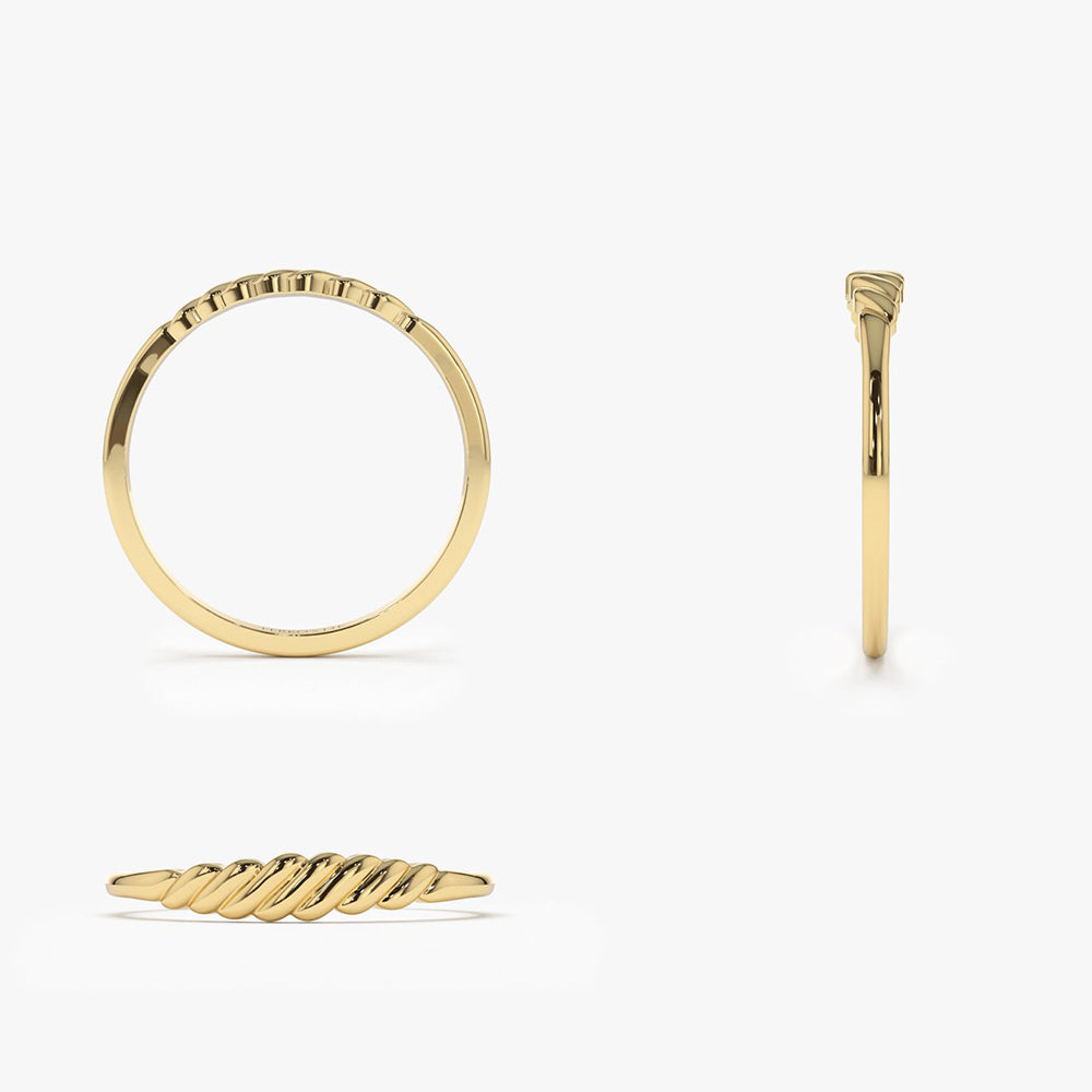 14k Gold Pluto Ring - GeumJewels