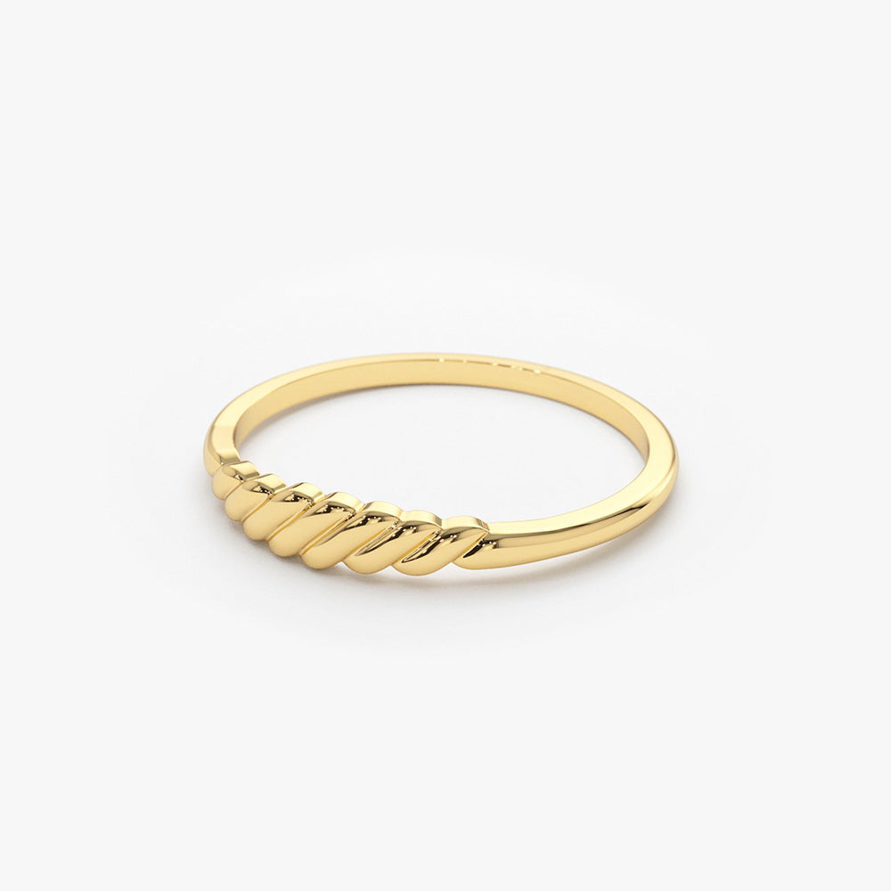 14k Gold Pluto Ring - GeumJewels