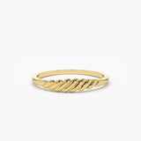 14k Gold Pluto Ring - GeumJewels