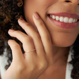 14K Gold Twisted Rope Ring Set - GeumJewels