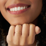 14K Gold Twisted Rope Ring Set - GeumJewels