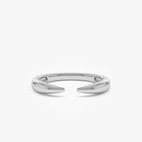 14K Open Claw Cuff Ring For Women - GeumJewels