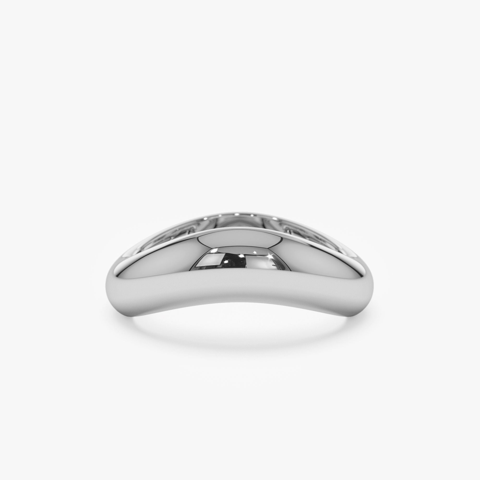 14k Unique Amorphic Shaped Figure Ring - GeumJewels