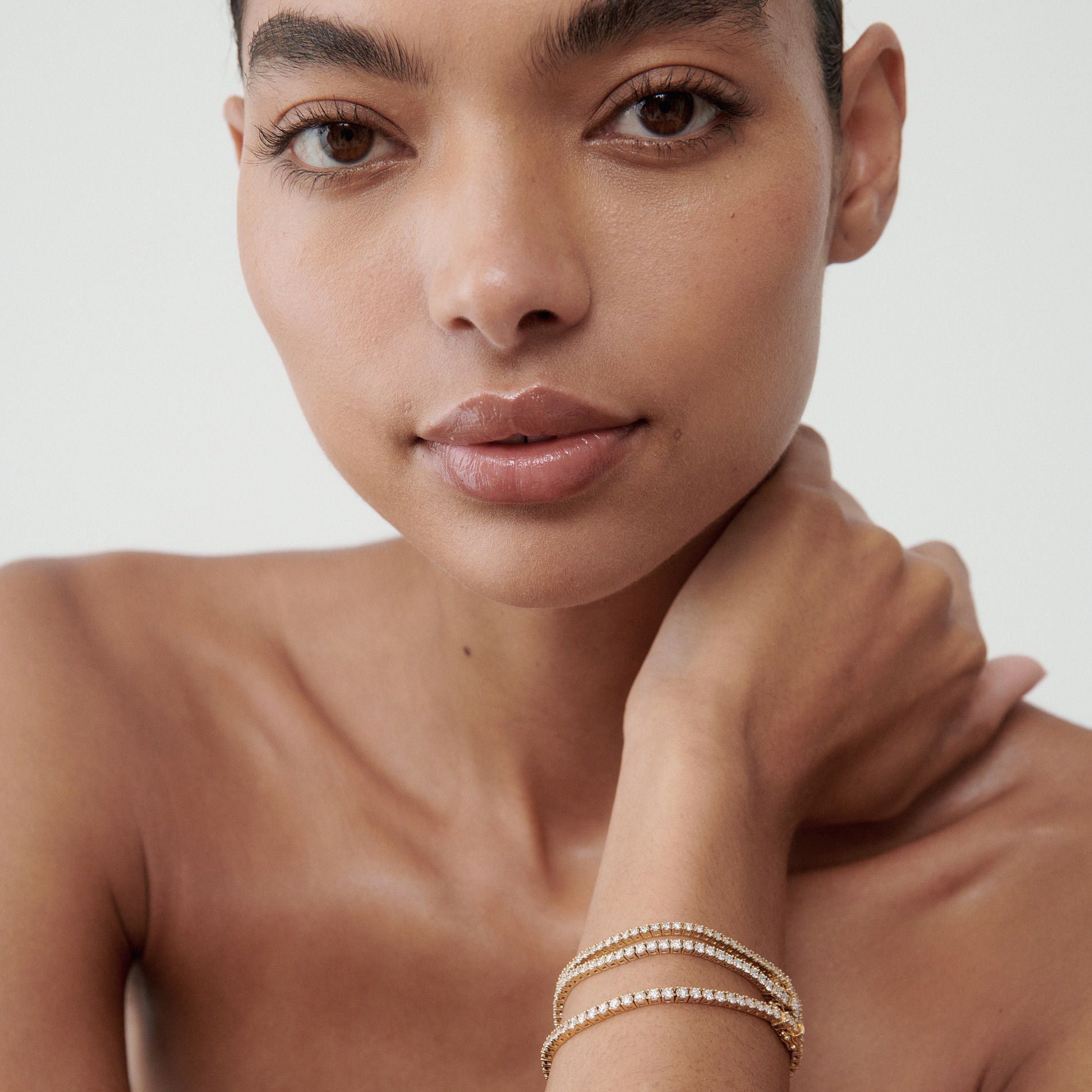 Classic Tennis | Round Lab-Grown Diamond Bracelet - GeumJewels