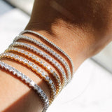 Classic Tennis | Round Lab-Grown Diamond Bracelet - GeumJewels