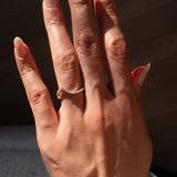 Minimal Wavy Diamond Band