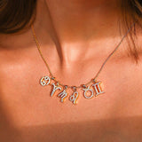 Cancer Zodiac Diamond Charm Gold Pendant - GeumJewels