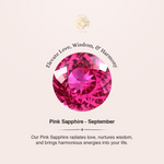 Double Halo Diamond Cushion Cut Pink Sapphire Ring - GeumJewels