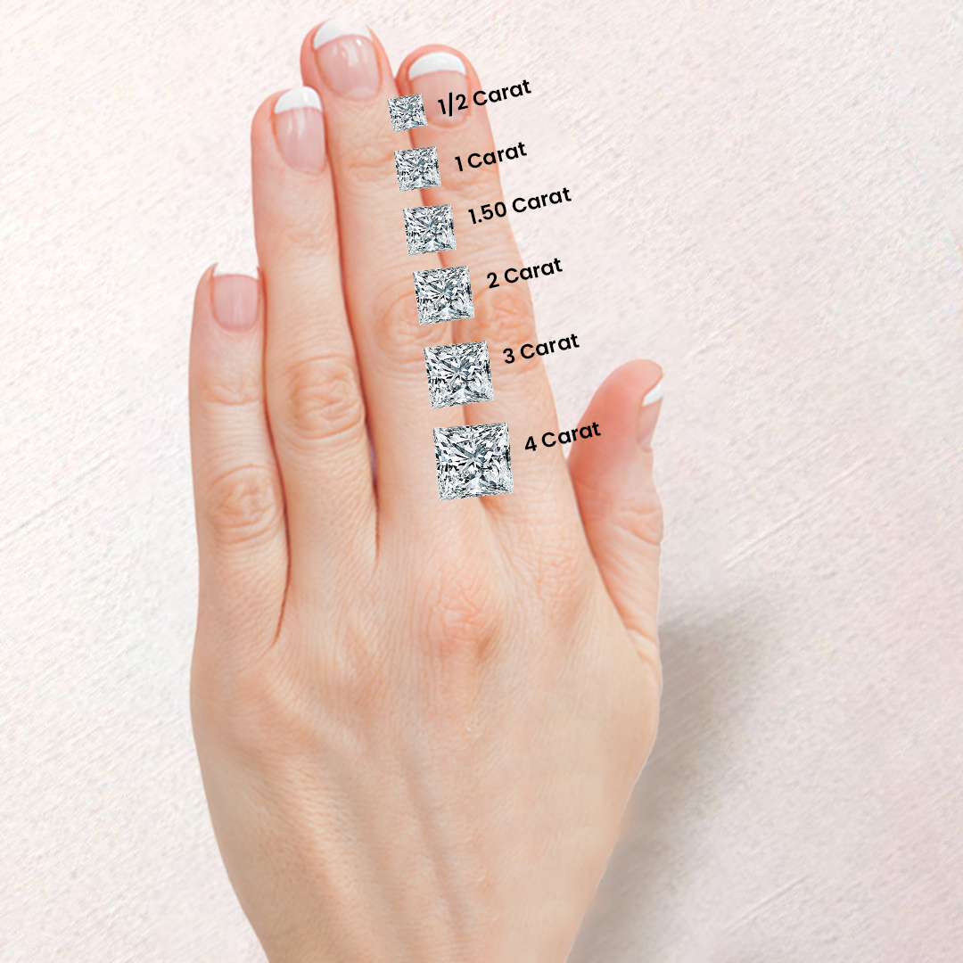 Long Cushion Lab Diamond Thin Diamond Promise Ring - GeumJewels