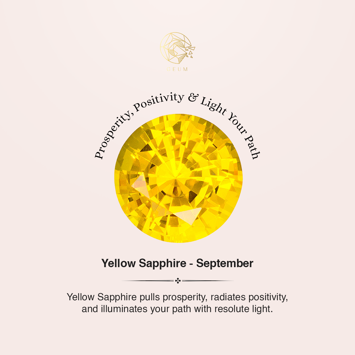 Triple Halo Diamond Oval Cut Yellow Sapphire Cocktail Ring - GeumJewels