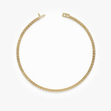 Thin Diamond Tennis Bracelet - GeumJewels