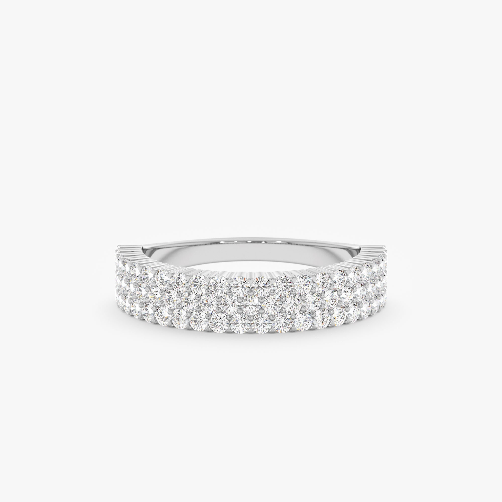 Diamond Tiered Cigar Band - GeumJewels