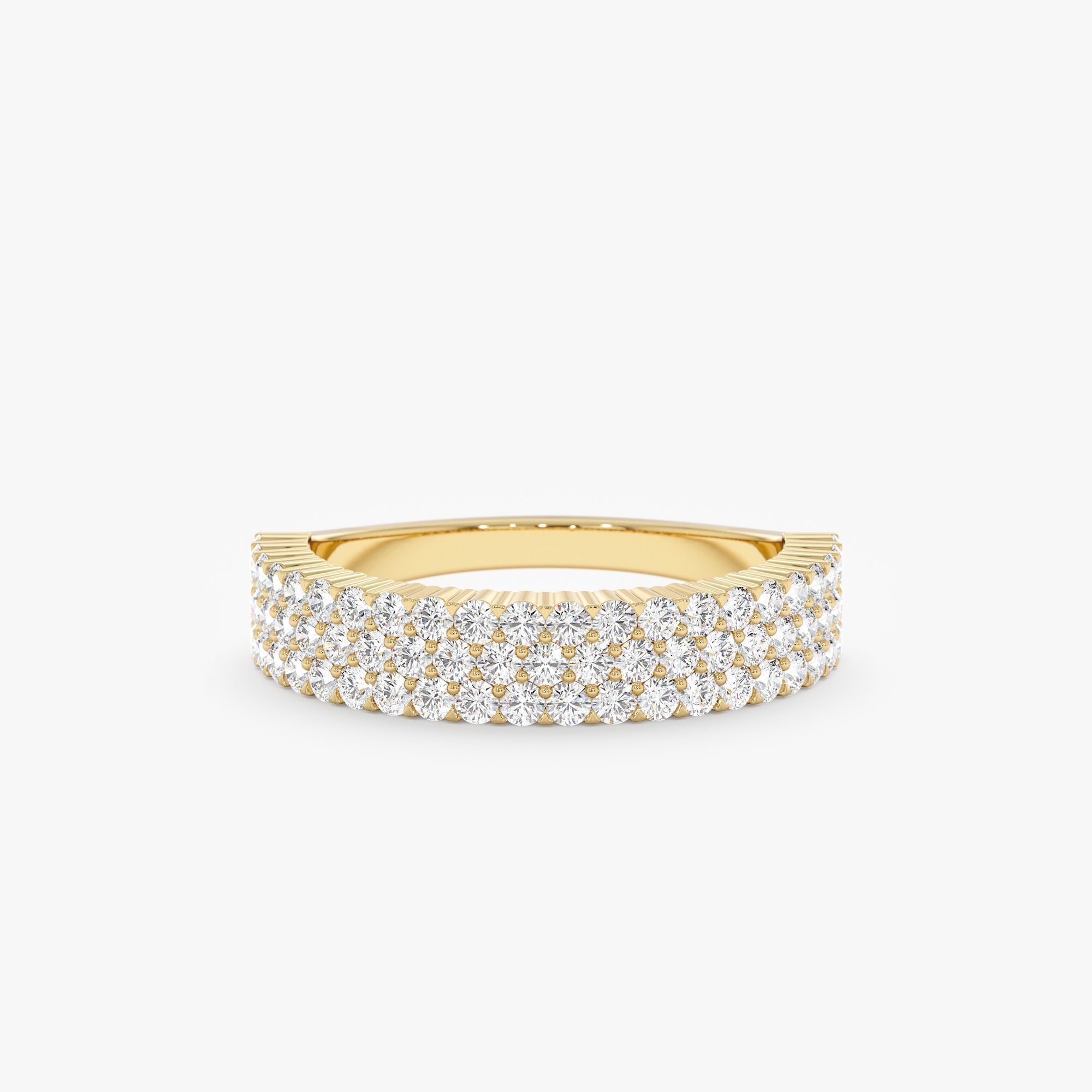 Diamond Tiered Cigar Band - GeumJewels