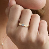 Pave Diamond Bubble Ring, Kendra