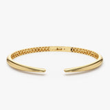 14k Gold Claw Cuff Bangle Bracelet - GeumJewels