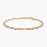 14K Diamond Tennis Bracelet 2.20 ctw - GeumJewels