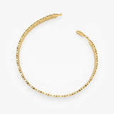 14k Gold Square Link Stacking Bracelet - GeumJewels