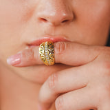 Elegant 14k Solid Gold Ring, Diamond Ring for Women, Gift For Her, Birthday Gift, Wedding Ring