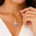 Illussion Set Diamond Pendant with Pear Cut Moonstone - GeumJewels