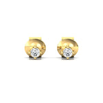 2.5mm Diamond Dainty Stud Everyday Solitaire Stud Earrings - GeumJewels