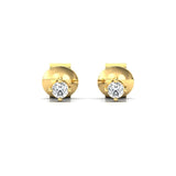 2.5mm Diamond Dainty Stud Everyday Solitaire Stud Earrings - GeumJewels