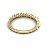 10kt 14kt 18kt Solid Gold Ring, Natural Diamonds Gold Ring, Elegant Diamond Proposal Ring - GeumJewels