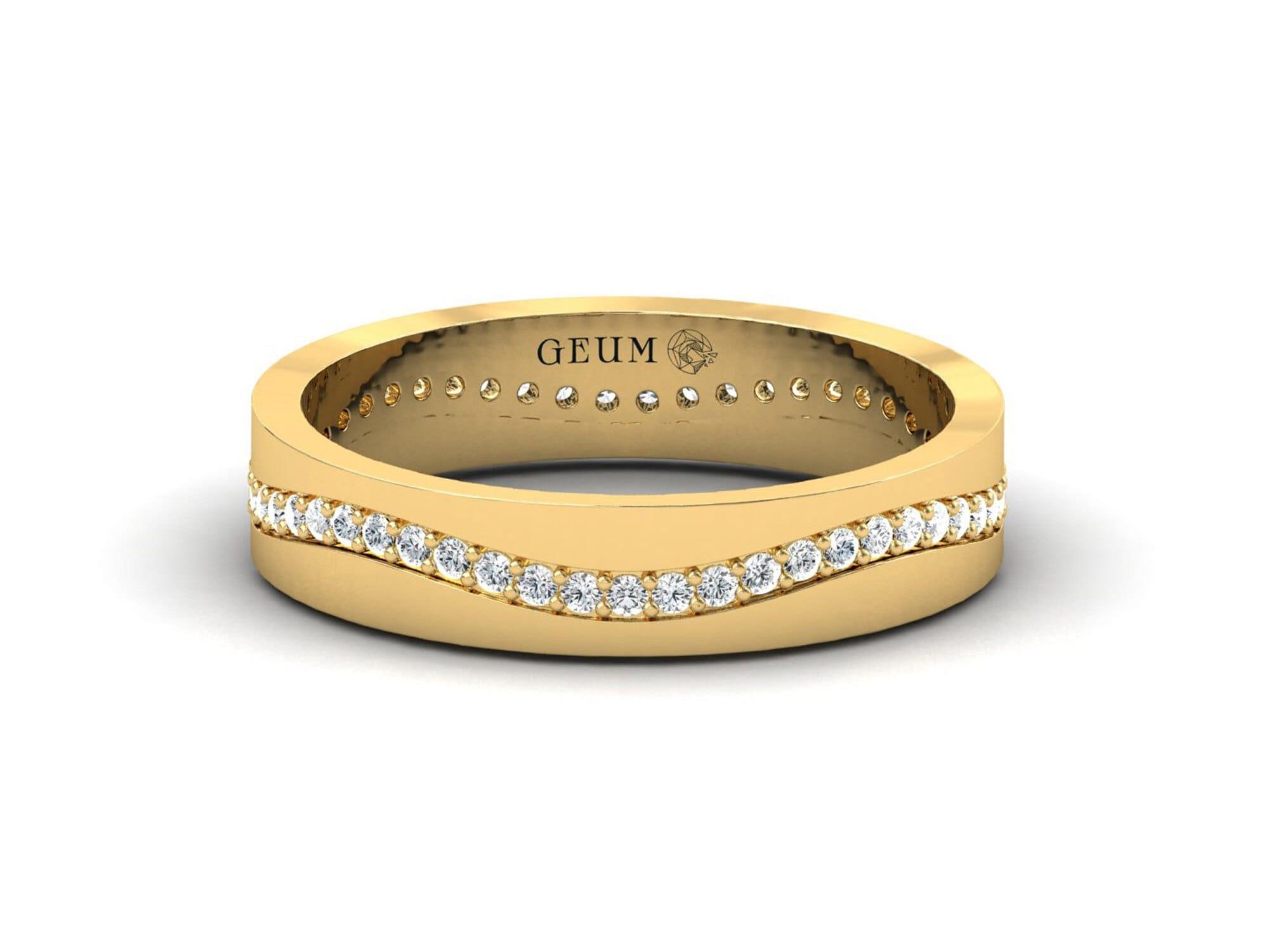 10kt 14kt 18kt White/Yellow Rose Gold  Ring, Real Diamond Designer Ring, Handmade Diamond Gold Jewelry - GeumJewels