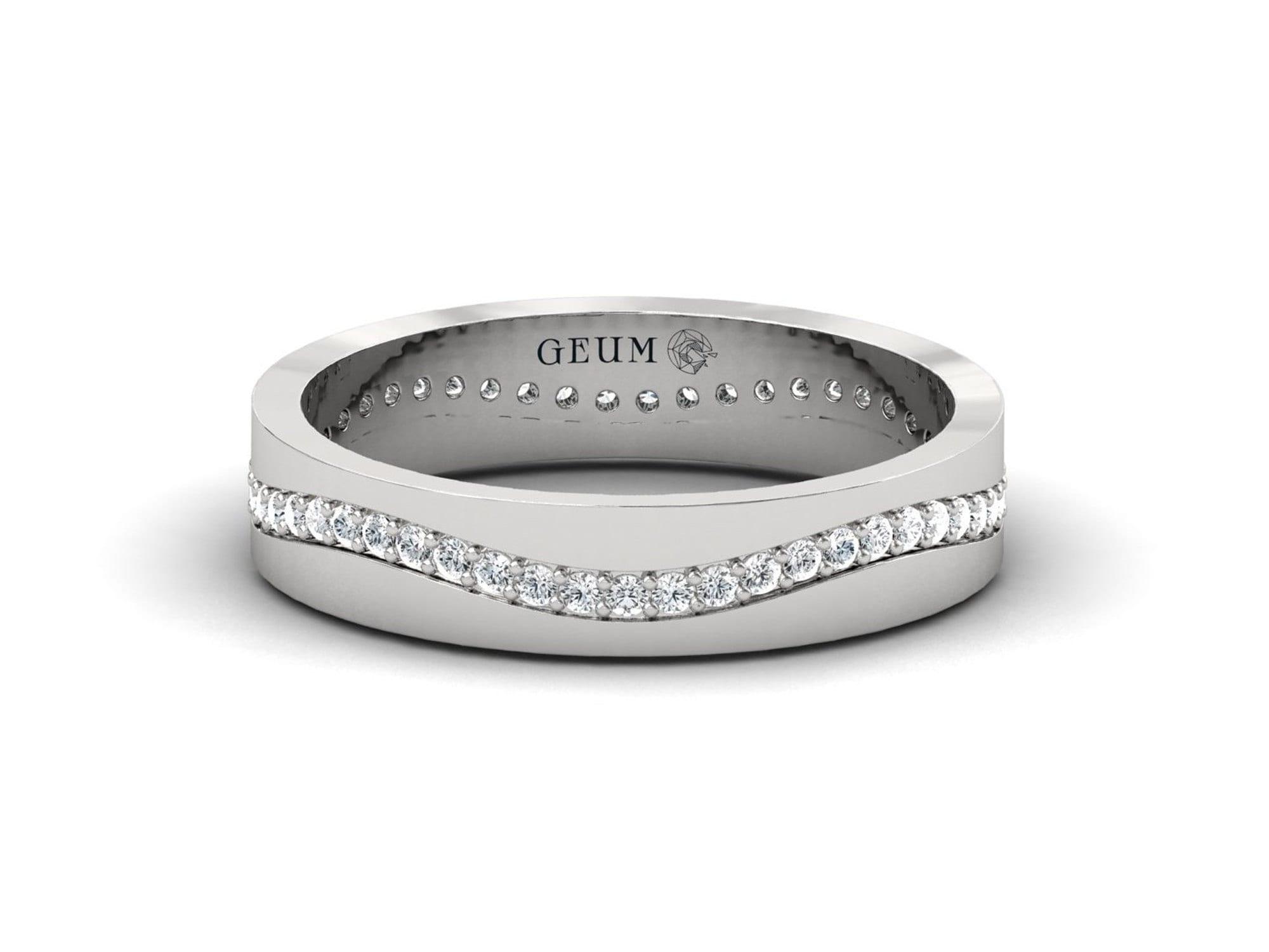 10kt 14kt 18kt White/Yellow Rose Gold  Ring, Real Diamond Designer Ring, Handmade Diamond Gold Jewelry - GeumJewels