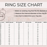Elegant Rose Gold Ring, Handmade Yellow/white Gold Ring, Natural Diamond Ring, Real Diamond Fashion Ring - GeumJewels
