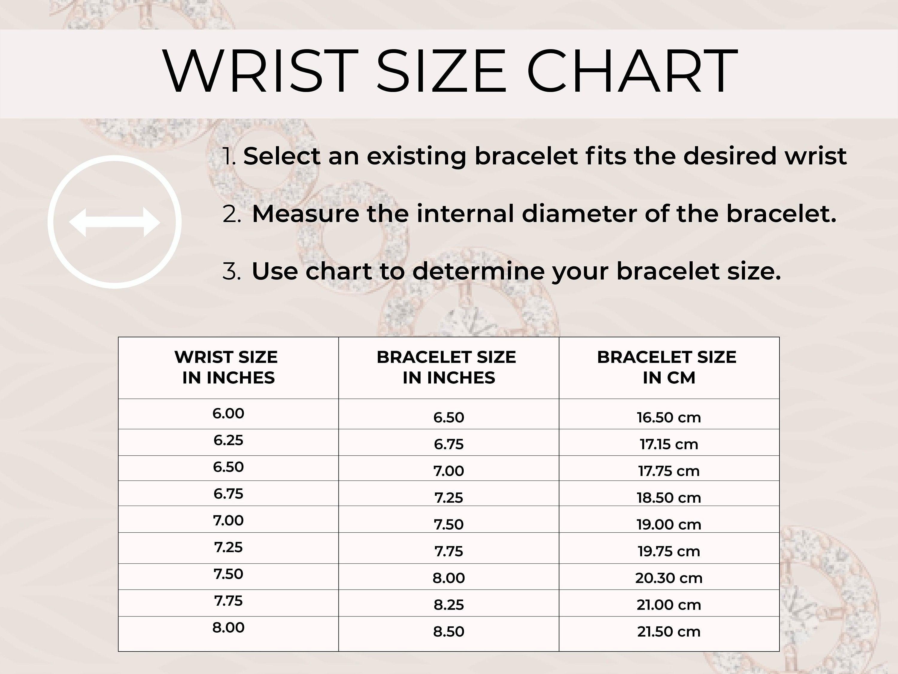 Genuine White Diamond Cut Bracelet, Yellow/White Gold Bracelet - GeumJewels