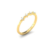 Dainty Distant Diamond Ring Band