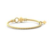 Diamond Solid Gold Bracelet, 14k Rose Yellow Gold Bracelet, Dainty Bracelet, Wedding Gift