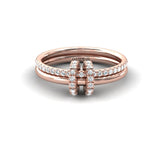 Diamond Spinner Ring, 14k Solid Gold Ring, Gift For Her, Promise Ring, Gift For Her